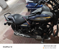 Dark Blue Bajaj Avenger Street 150