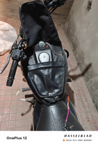 Dark Blue Bajaj Avenger Street 150