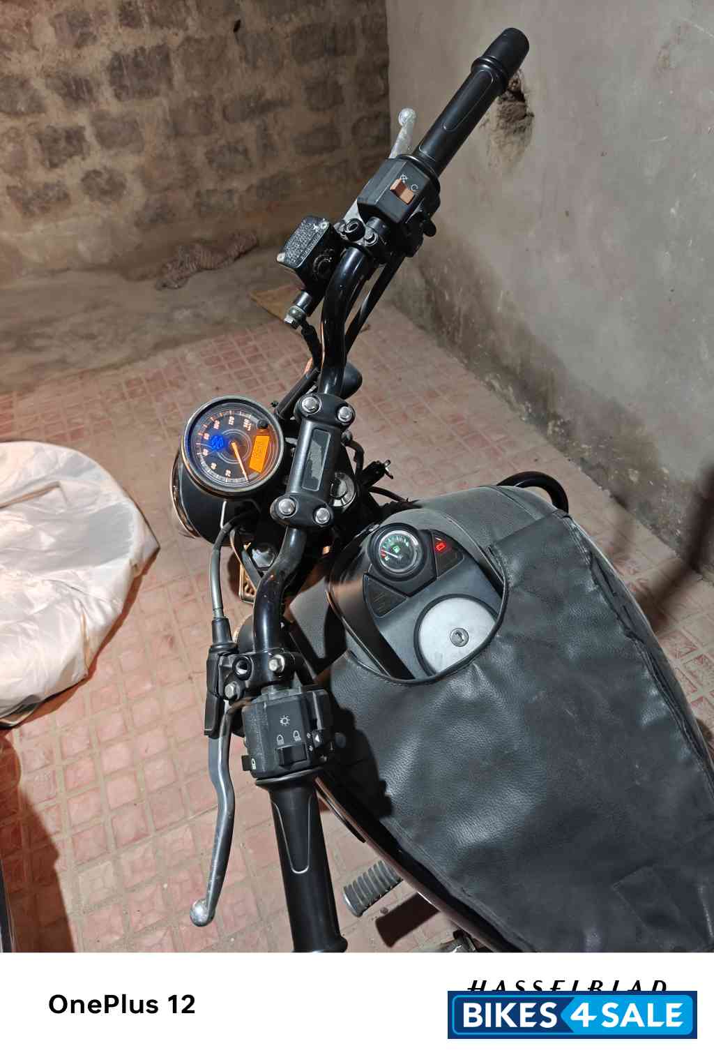 Dark Blue Bajaj Avenger Street 150
