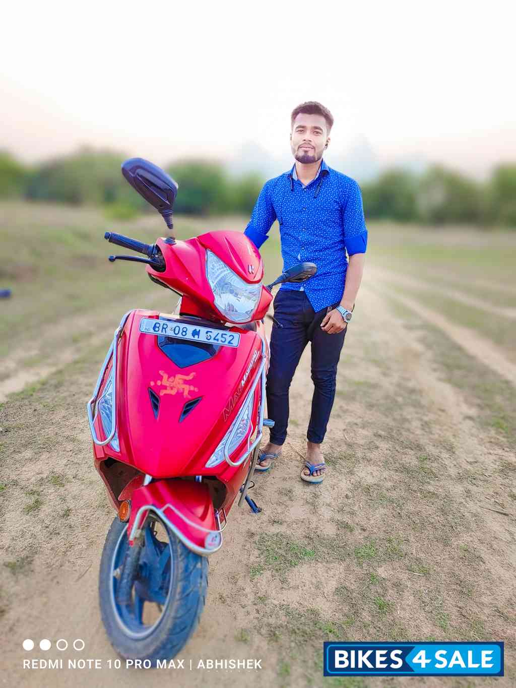 Red Hero Maestro Edge 125 FI