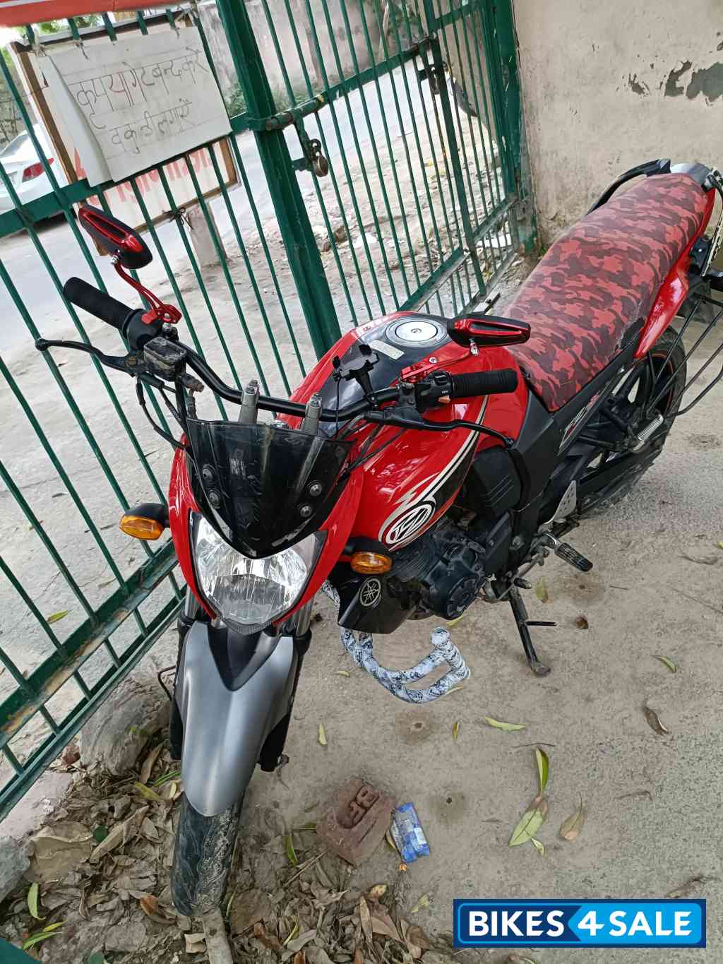 Red Yamaha FZ-S
