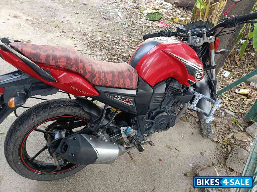 Red Yamaha FZ-S