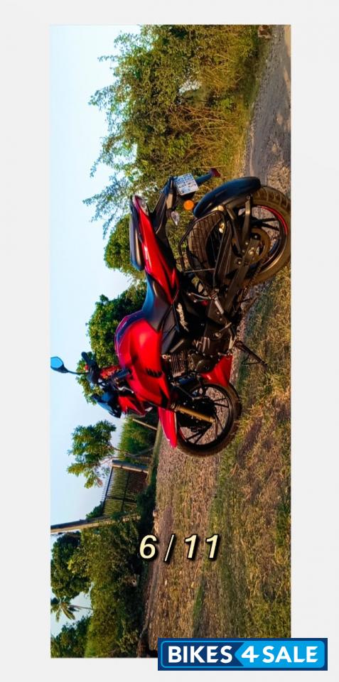 Red Matte TVS Apache RTR 200 4V