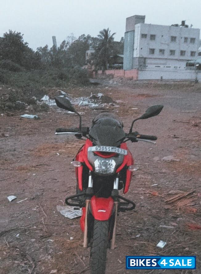 Red Matte TVS Apache RTR 200 4V