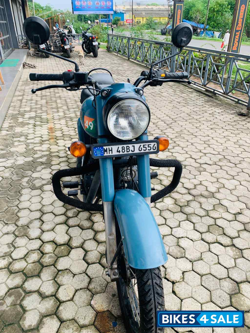 Royal Enfield Classic Signals Airborne Blue