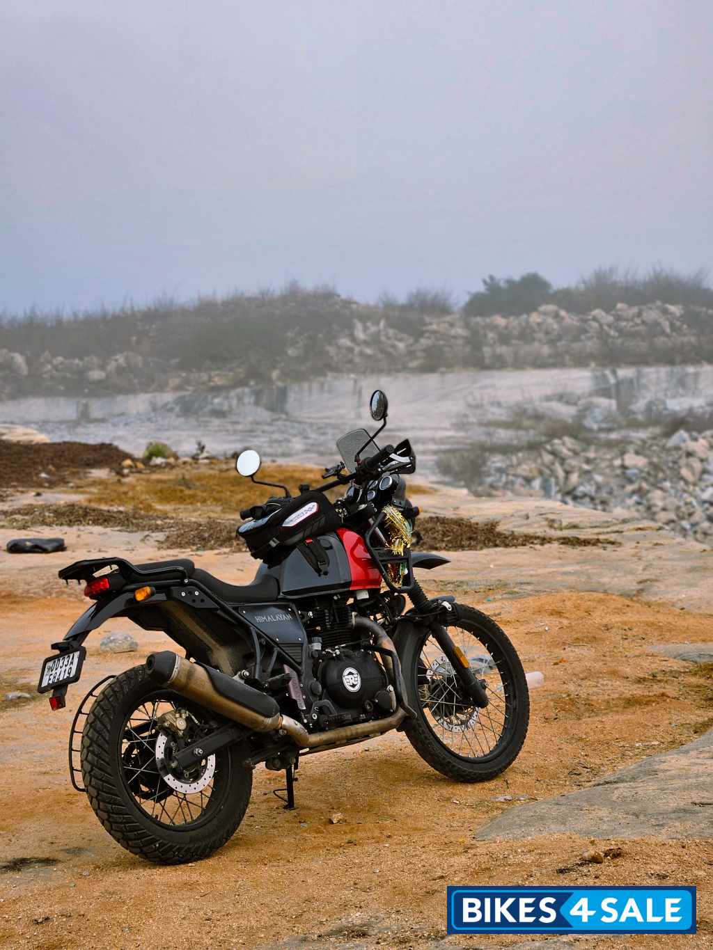 Rock Red Royal Enfield Himalayan BS VI