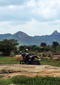 Rock Red Royal Enfield Himalayan BS VI