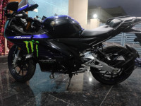 Black Yamaha R15M Monster Energy MotoGP Edition