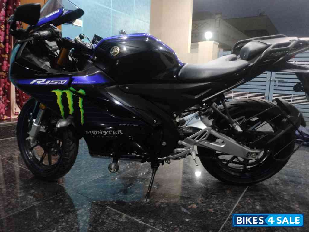 Black Yamaha R15M Monster Energy MotoGP Edition