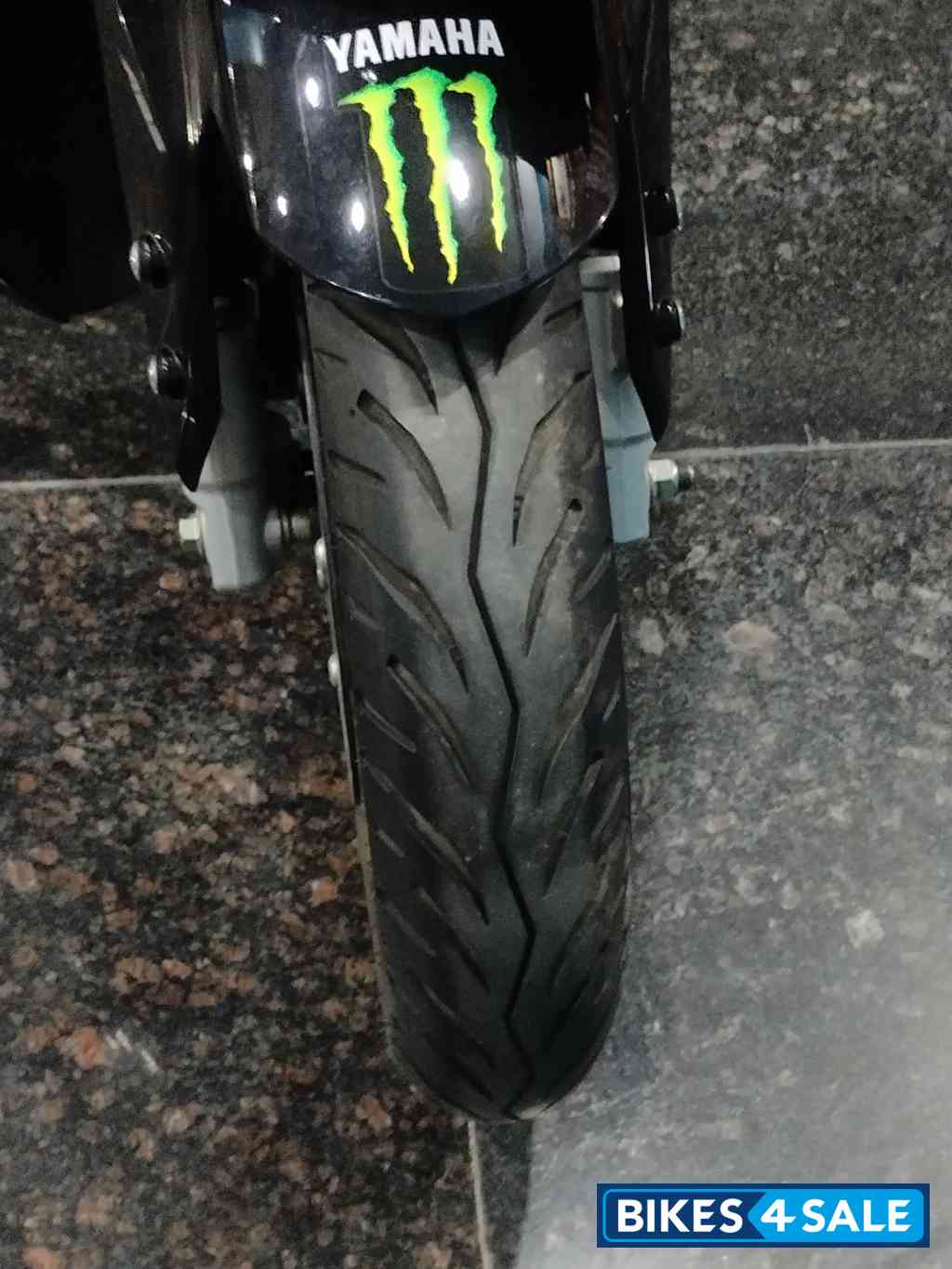 Black Yamaha R15M Monster Energy MotoGP Edition