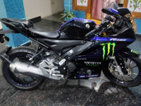 Black Yamaha R15M Monster Energy MotoGP Edition