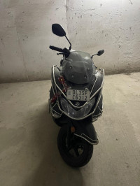 Matt Black Suzuki Burgman Street Bluetooth Enabled