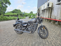 Grey Royal Enfield Meteor 350 Fireball