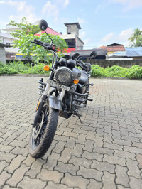 Grey Royal Enfield Meteor 350 Fireball