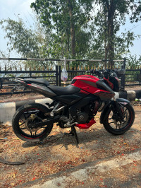 Red And Black Bajaj Pulsar NS200