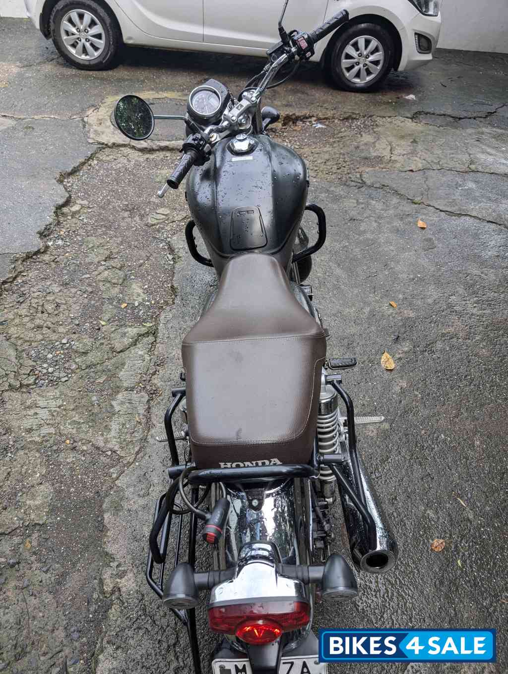 Matte Steel Black Dual Tone Honda CB350 DLX Pro