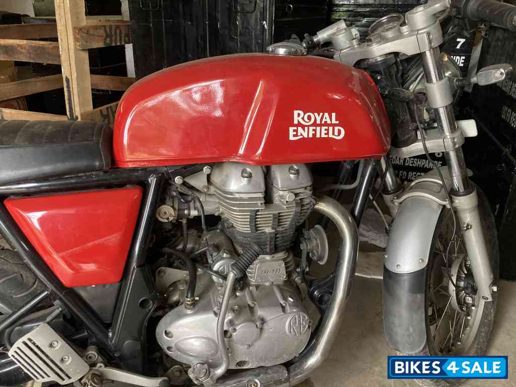 Red Royal Enfield Continental GT 535