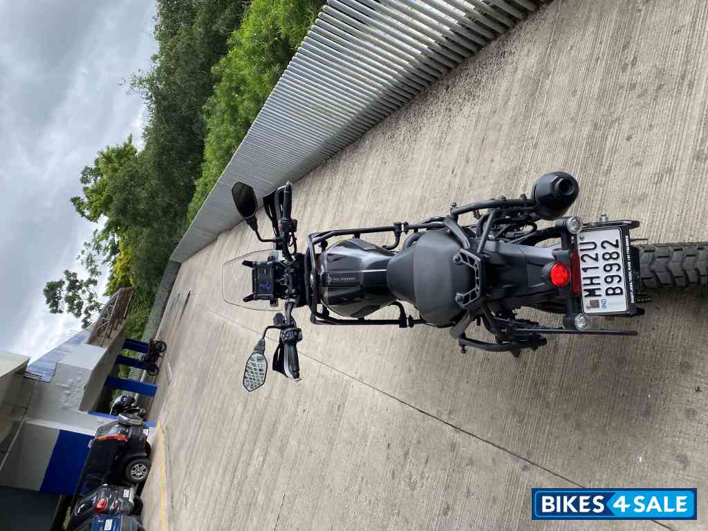 Mambo Black Yezdi Adventure Matte