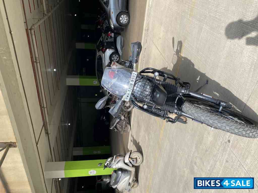 Mambo Black Yezdi Adventure Matte