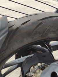 Black TVS Apache RTR 200 4V 2022