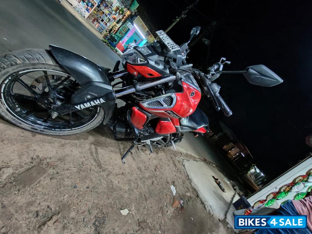 Red Yamaha FZ-S FI V3 BS6