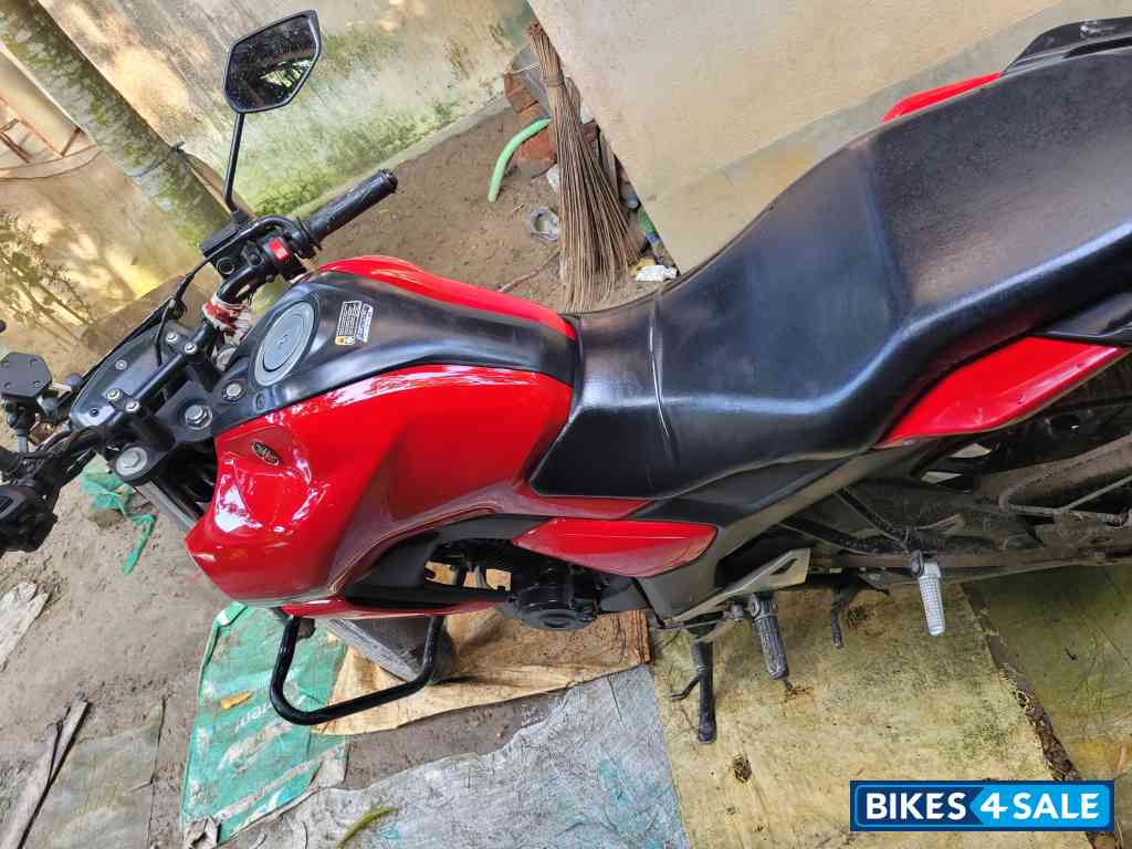 Red Yamaha FZ-S FI V3 BS6