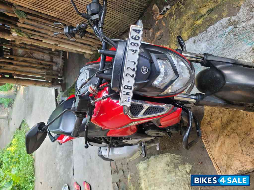 Red Yamaha FZ-S FI V3 BS6