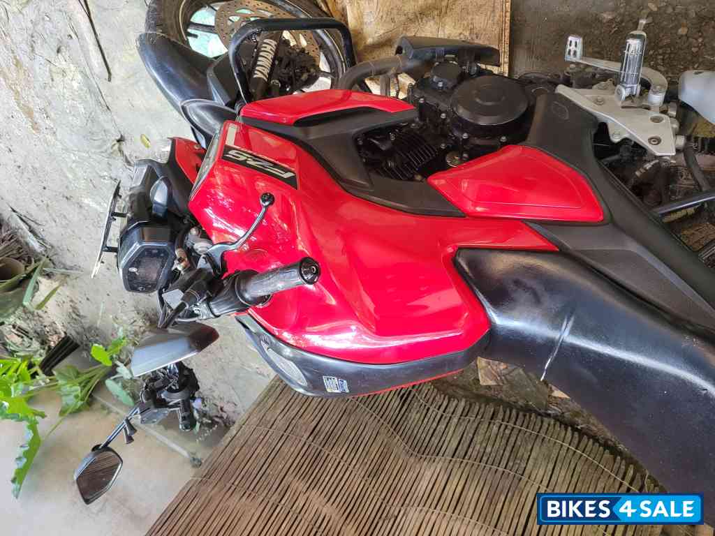 Red Yamaha FZ-S FI V3 BS6