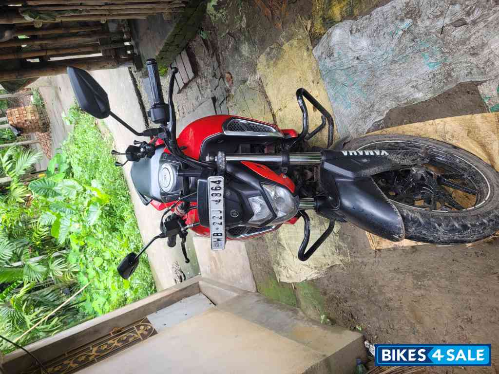 Red Yamaha FZ-S FI V3 BS6