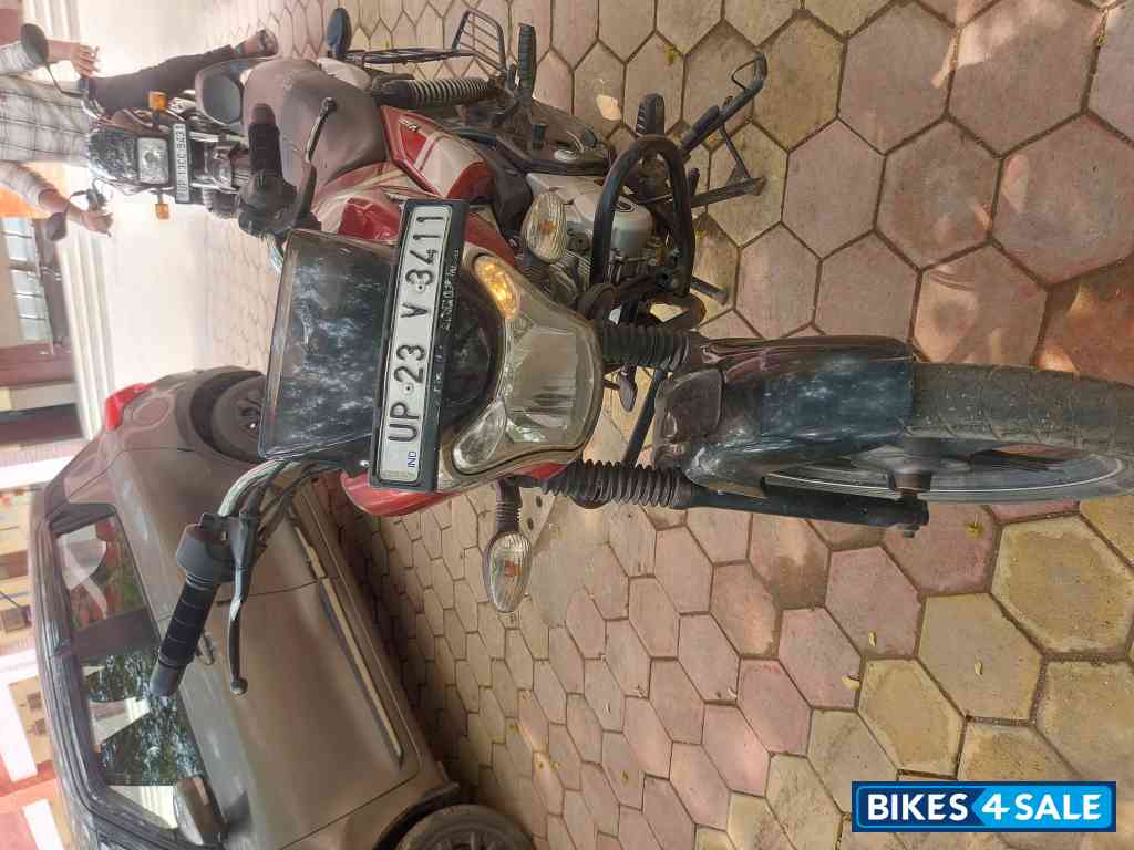 Red Silver Bajaj V12