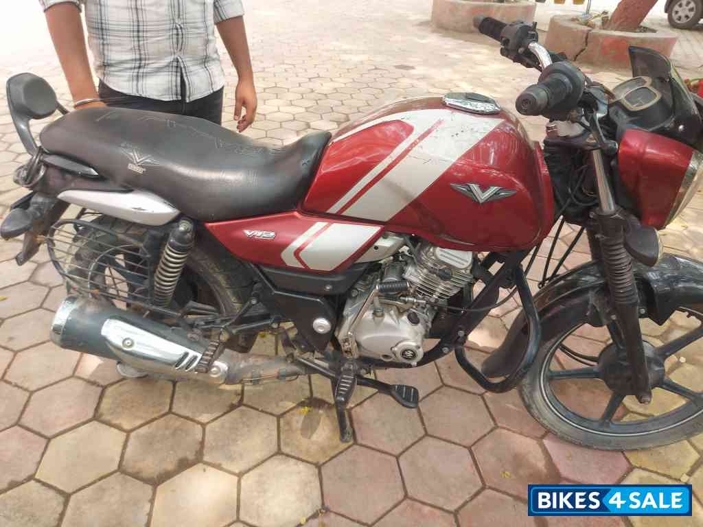 Red Silver Bajaj V12
