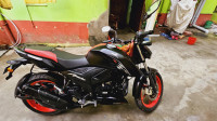 Black And Red TVS Apache RTR 160 4V Special Edition