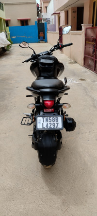 Metallic Black Yamaha FZ FI V3 BS6