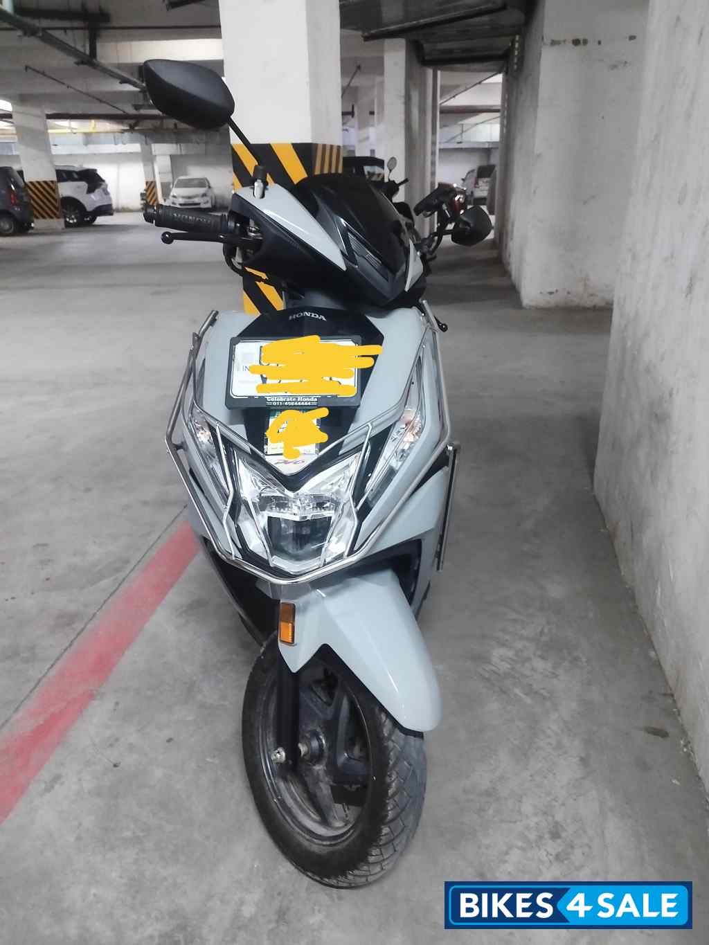 Light Grey Honda Dio 125 Smart