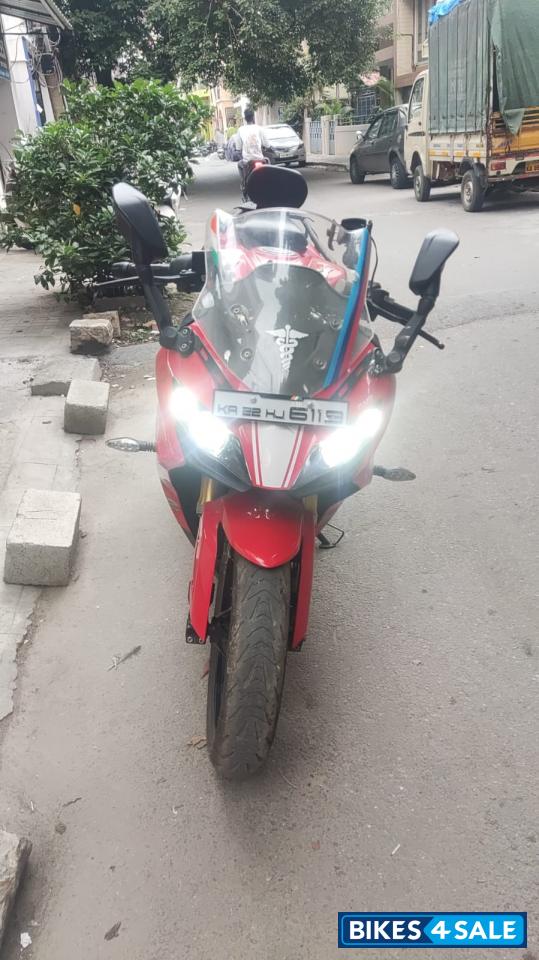 Racing Red TVS Apache RR 310