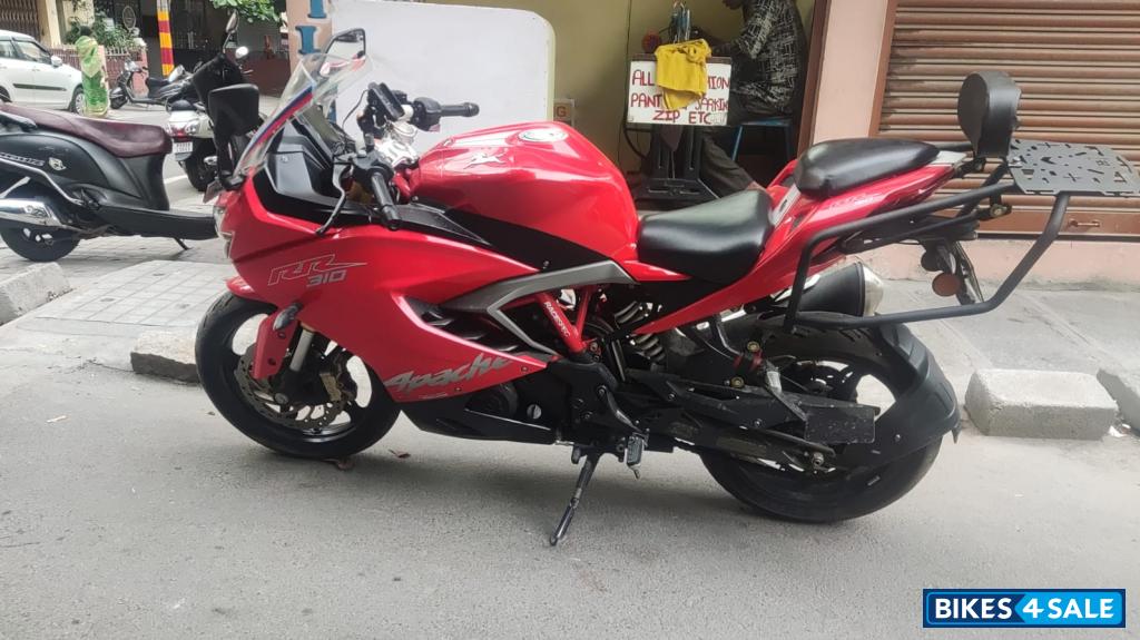 Racing Red TVS Apache RR 310