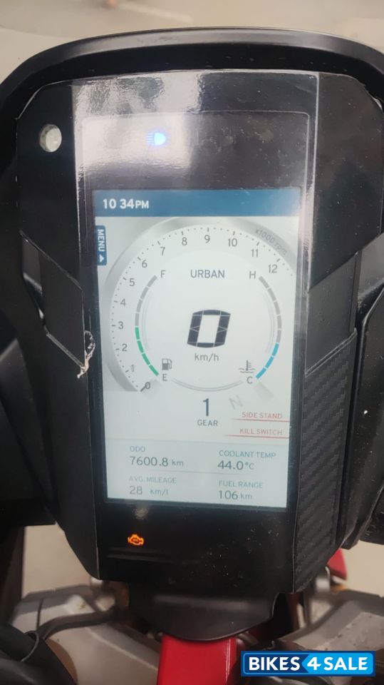 Racing Red TVS Apache RR 310