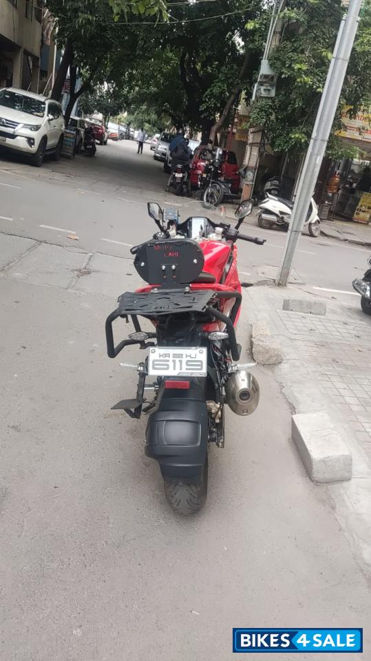 Racing Red TVS Apache RR 310