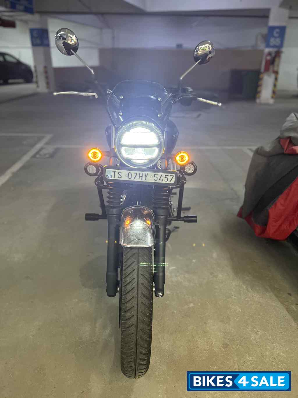 Matt Black Honda Hness CB350 DLX Pro