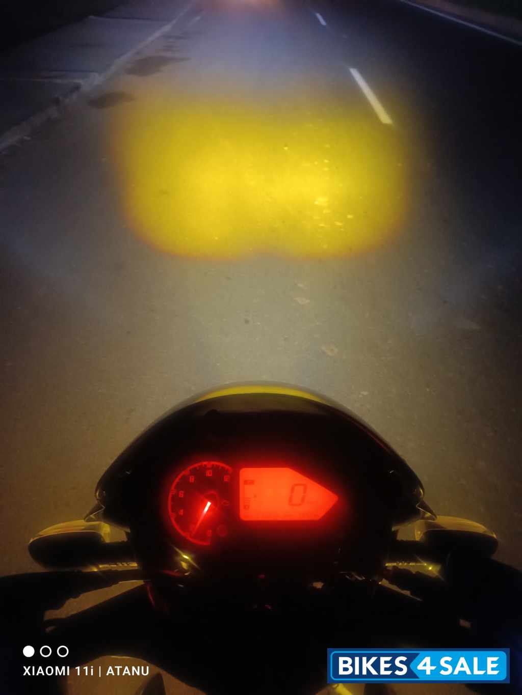 Ebony Black Red Dkl Bajaj Pulsar 150 BS6