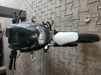 White And Black Bajaj Pulsar 150 DTSi