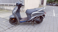 Black-grey Yamaha Fascino
