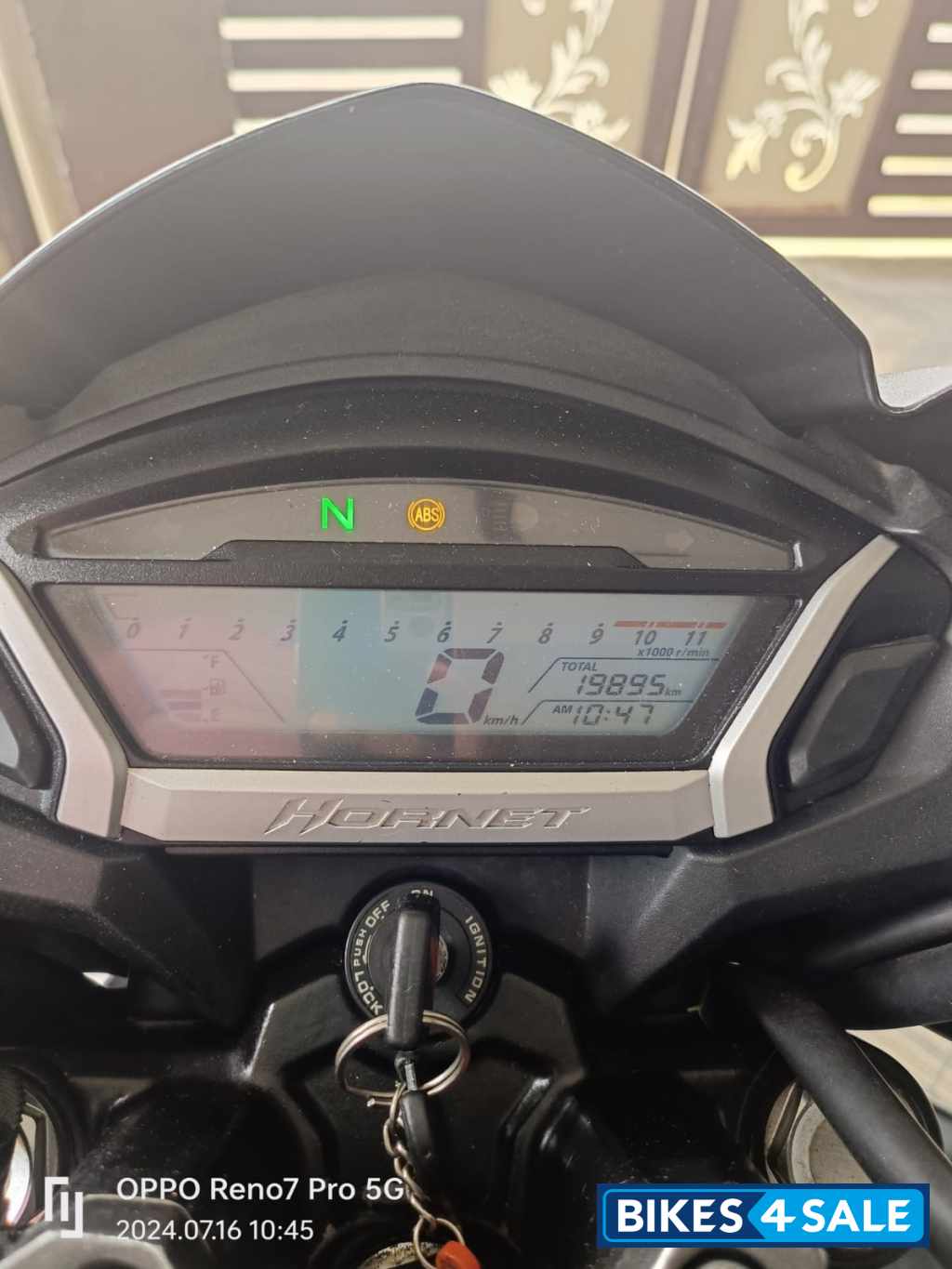 Mat Axis Gray Metallic Honda CB Hornet 160R ABS