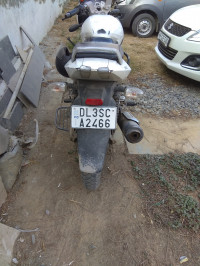 White Bajaj Pulsar 150