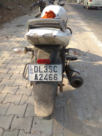 White Bajaj Pulsar 150