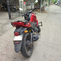 Red Yamaha FZ-S