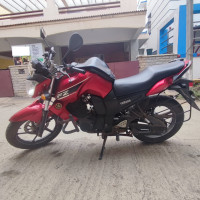 Red Yamaha FZ-S