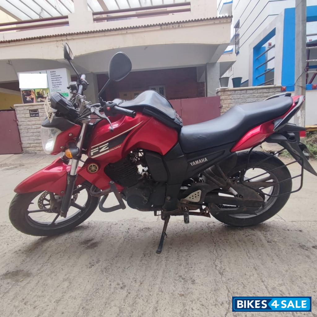 Red Yamaha FZ-S