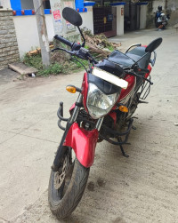 Red Yamaha FZ-S