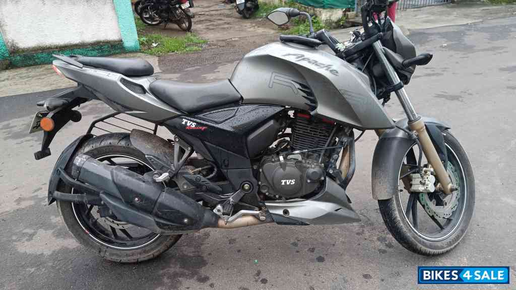 Matte Grey TVS Apache RTR 200 4V